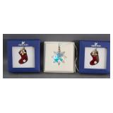 Swarovski Xmas Tree Ornaments