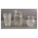 Cut Glass Pieces etc.