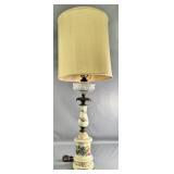Victorian Porcelain Lamp