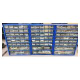 3 Blue Bolt Bins