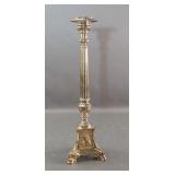 Silver-Plated Church Candlestick