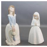(2) Lladro Figurines