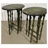 Pair of Drop-Leaf End Tables