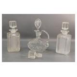 Decanters and  Pitcher