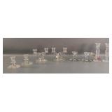 Mics Glass Candleholders