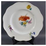 Hand-Painted Meissen Porcelain Plate