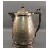 Silver-Plated Water Pitcher