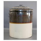 Stoneware Crock with Lid