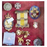 Lapel Pins  etc.