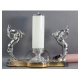 Cintage 1930s Art Deco Chrome Lamp