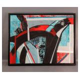 Abstract Acrylic Painting