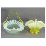 Opalescent Baskets