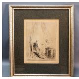 Toussaint etching