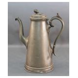 pewter coffee pot