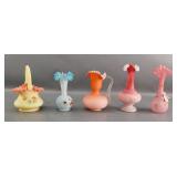 Satin Glass Pieces
