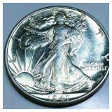 1941-S Walking Liberty Half Dollar Uncirculated