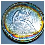 1876 Seated Liberty Half Dollar Uncirculated