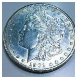 1901-S Morgan Silver Dollar Very High Grade