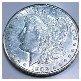 1902-S Morgan Silver Dollar Very High Grade