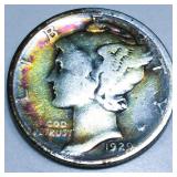 1929-D Mercury Silver Dime Rare Date