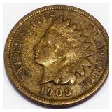 1909-S Indian Head Penny High Grade Rare Date