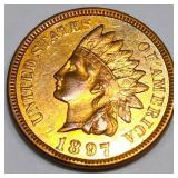 1897 Indian Head Penny Uncirculated