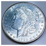 1898-S Morgan Silver Dollar AU/BU Rare Date