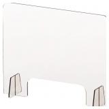 NEW $50 Protective Sneeze Guard 24*24in NEW $50 Protective Sneeze Guard 24*24in