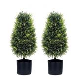 NEW $119 2 Pack 24' Artificial Trees NEW $119 2 Pack 24' Artificial Trees