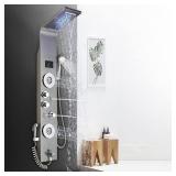 NEW $200 LED Rainfall Shower Panel Tower System NEW $200 LED Rainfall Shower Panel Tower System