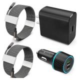 NEW $38 2PK Ultra Charger Type C Kit (Car/Home) NEW $38 2PK Ultra Charger Type C Kit (Car/Home)