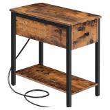NEW $80 Side Table with Charging Station NEW $80 Side Table with Charging Station