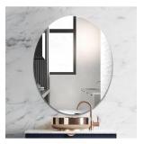 NEW-$104 Wall Mirror Frameless Straight Oval NEW-$104 Wall Mirror Frameless Straight Oval