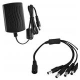 NEW DC 12V 2A Security Camera Power Supply Adapter NEW DC 12V 2A Security Camera Power Supply Adapter