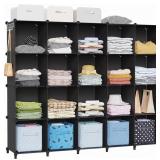NEW $163 20-Cube Black Cube Storage Organizer NEW $163 20-Cube Black Cube Storage Organizer