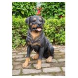 NEW-$176 Decorative Sitting Large Dog Statue NEW-$176 Decorative Sitting Large Dog Statue