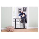NEW-$60 45in. Walk-Through Gate , Black NEW-$60 45in. Walk-Through Gate , Black