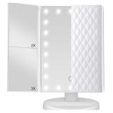 NEW-TiKenSo Trifold Vanity Mirror, Makeup Mirror NEW-TiKenSo Trifold Vanity Mirror, Makeup Mirror
