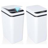 NEW-$56 2 Pack Bathroom Trash Can NEW-$56 2 Pack Bathroom Trash Can