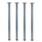 NEW-$53 30 inch Adjustable Tall Metal Desk Legs NEW-$53 30 inch Adjustable Tall Metal Desk Legs