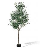 NEW-$80 Artificial Olive Tree 5FT Tall Fake NEW-$80 Artificial Olive Tree 5FT Tall Fake