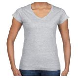 (S) Women's Short Sleeve V-Neck T-Shirt (S) Women's Short Sleeve V-Neck T-Shirt