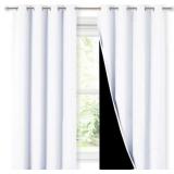 NEW Single Panel White- Blackout Curtain NEW Single Panel White- Blackout Curtain