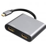 NEW-HDMI Adapter, 4 in 1 USB Type C NEW-HDMI Adapter, 4 in 1 USB Type C