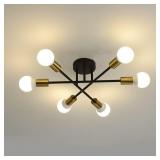 NEW $48 6-Light Sputnik Chandelier NEW $48 6-Light Sputnik Chandelier