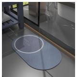 NEW-$65 Bath Mat Rug Innovative Super NEW-$65 Bath Mat Rug Innovative Super