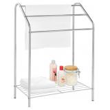 NEW $50 Metal Freestanding Towel Rack NEW $50 Metal Freestanding Towel Rack