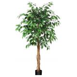 NEW $95 6ft Ficus Artificial Tree NEW $95 6ft Ficus Artificial Tree
