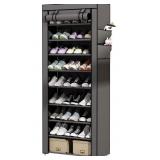 NEW-9 Tier Shoe Rack with Dustproof Cover NEW-9 Tier Shoe Rack with Dustproof Cover