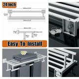 NEW $80 24-Inch Bathroom Lavatory Towel Rack NEW $80 24-Inch Bathroom Lavatory Towel Rack